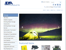 Tablet Screenshot of baproducts.com
